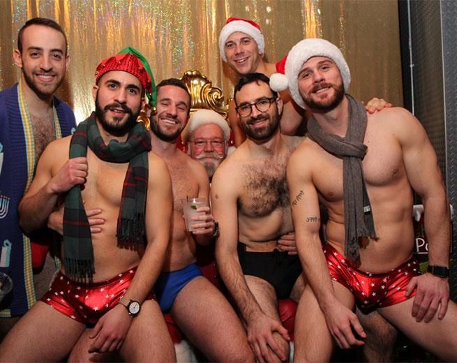 Sidetrack Speedo Santa Flashbacks