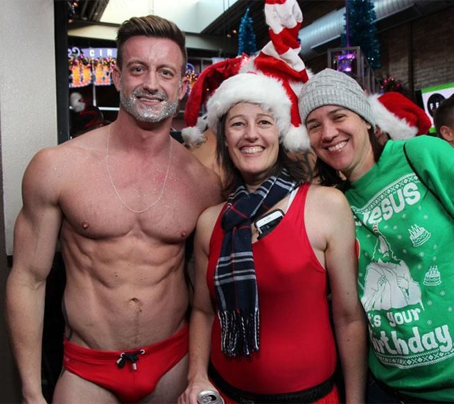 Sidetrack Speedo Santa Flashbacks