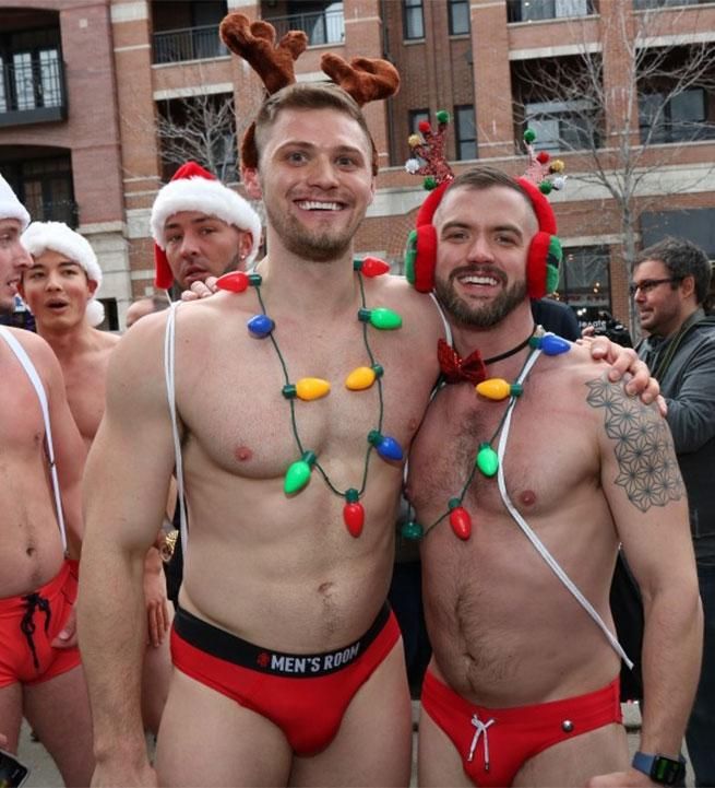 Sidetrack Speedo Santa Flashbacks