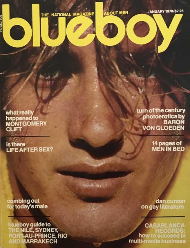 gay men magazine cover